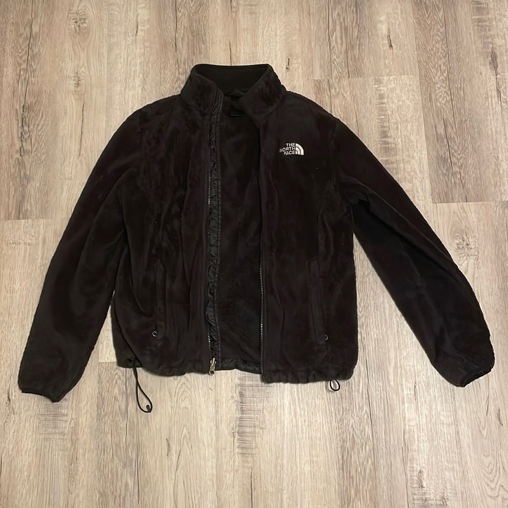 The North Face black fleece jacket